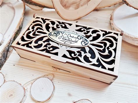 Laser Cut Wooden Decorative Box With Lid Free Vector Designs Cnc Free