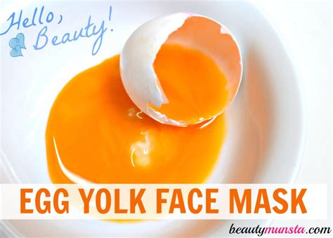 Nourishing Egg Yolk Face Mask For Beautiful Skin Beautymunsta