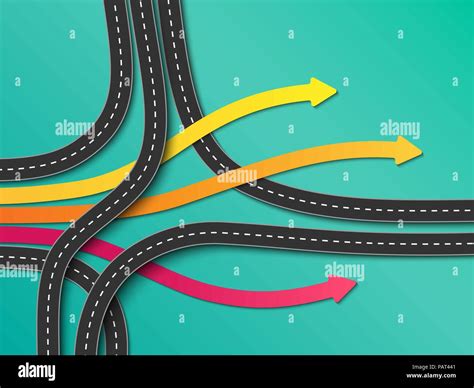 Road Trip And Journey Route Business And Journey Infographic Stylish