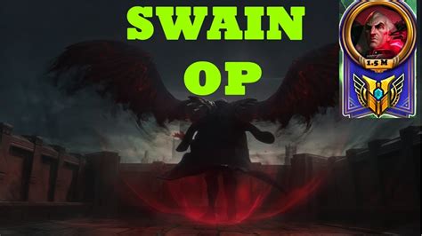 Swain Overpowered Champion Swain Montage 148 League Of Legends
