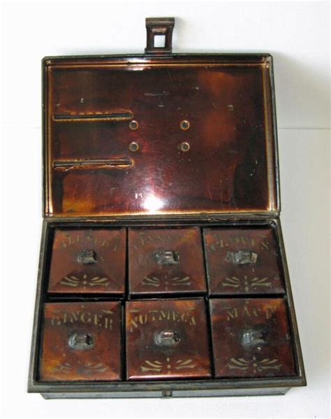 Antique Tin Box Ebay