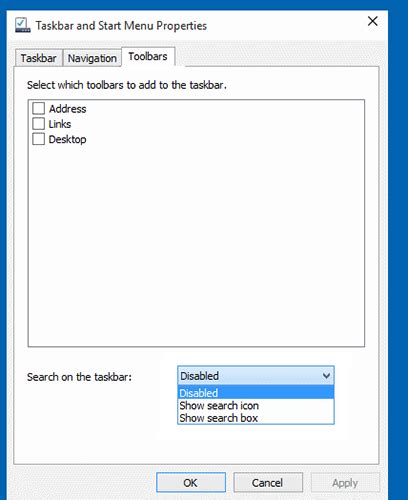 How To Remove Search Bar On Taskbar In Windows 10 Photos