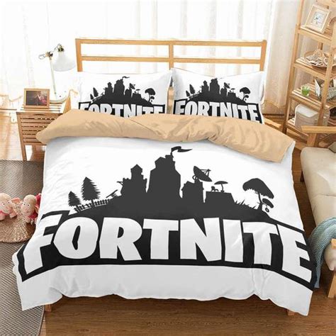 Team 4 fortnite gamer bedding set, duvet cover, 2 pillow cases, bedroo. 3D Customize Fortnite Bedding Set Duvet Cover Set Bedroom ...