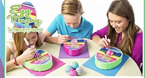 The Original Eggmazing Easter Egg Decorator Kit Includes 8 Colorful