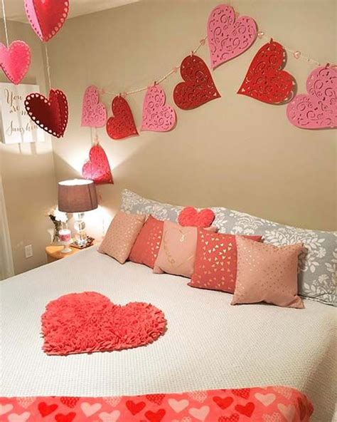 11 idées pour décorer la chambre le jour de la Saint Valentin - Decor