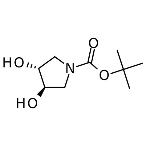 Synthonix Inc 150986 62 2 3R 4R 1 Boc Pyrrolidine 3 4 Diol
