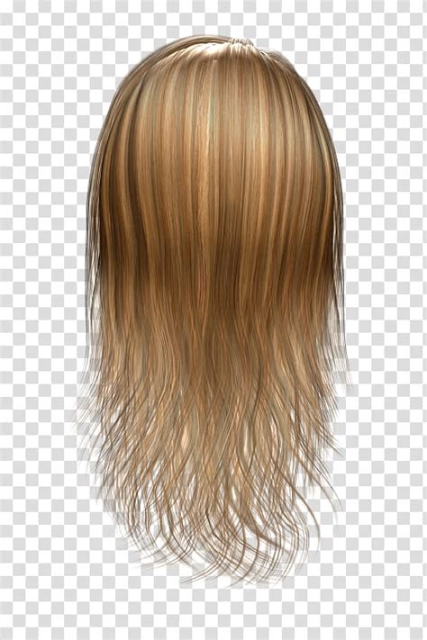 Free Download Hair Texture Renders Long Blonde Wig
