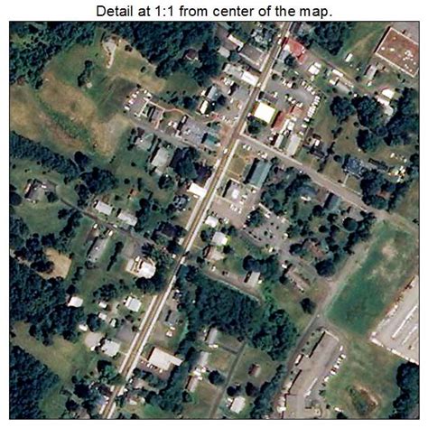 Aerial Photography Map Of Madison Va Virginia