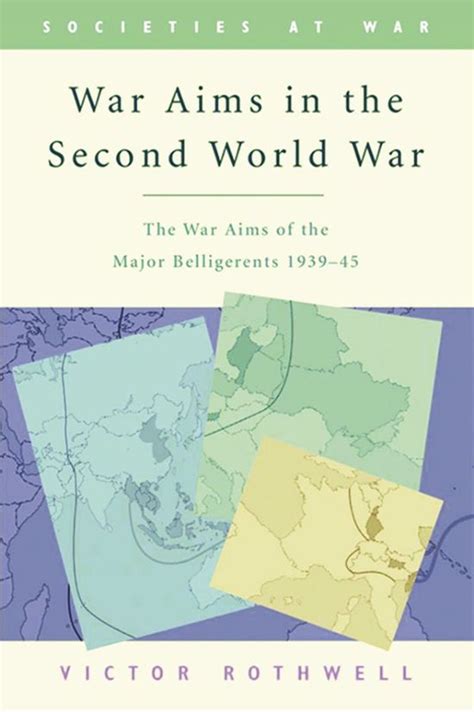 War Aims In The Second World War