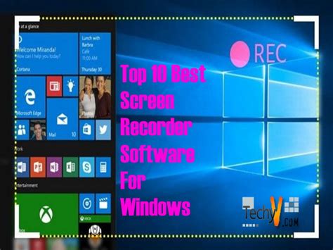 Top 10 Best Screen Recorder Software For Windows