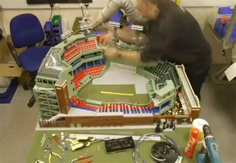 Time Lapse Captures Fenway Park Built With Legos