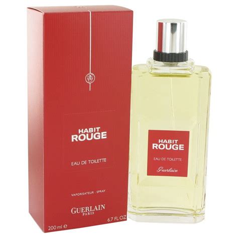Habit Rouge By Guerlain Perfume Men Perfume Fragrances