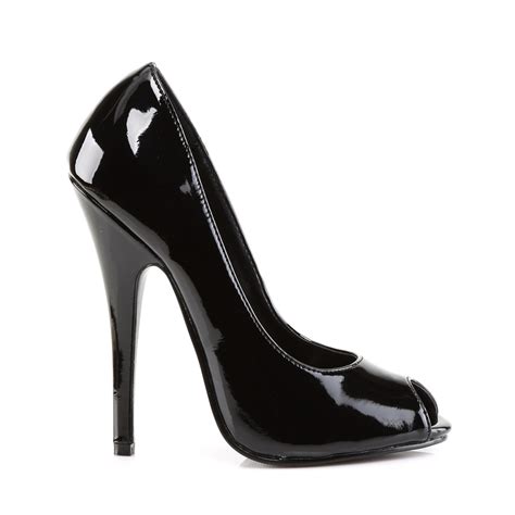 Pleaser Devious Casual Elegant Peep Toe Pumps Stiletto High Heels Shoes Dom212b Ebay