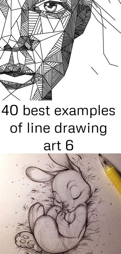 40 Best Examples Of Line Drawing Art 6 Line Art Drawings Line