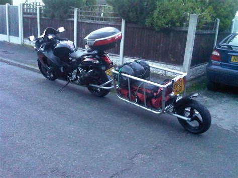 In an open trailer i did the excuse me while i kiss the sky routine briefly. Sport Bike Motorcycle Trailers - Pull Behind Motorcycle ...