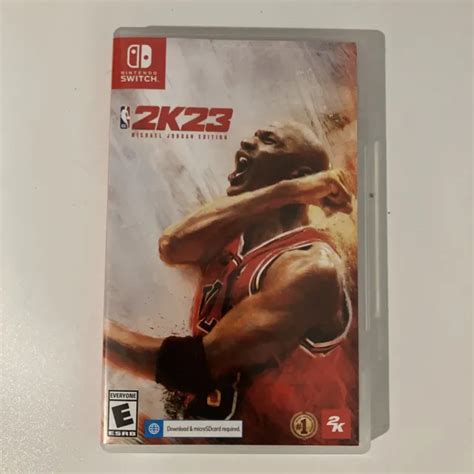 Nba 2k23 Michael Jordan Edition Nintendo Switch 6521 Picclick