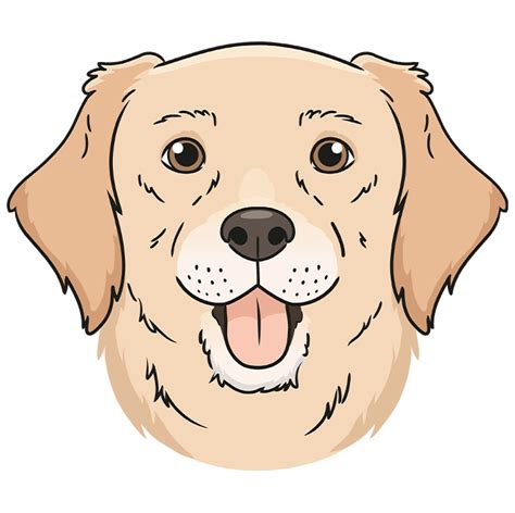 How To Draw A Dog Head Really Easy Drawing Tutorial