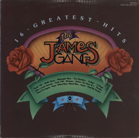 The James Gang 16 Greatest Hits Us 2 Lp Vinyl Record Set Double Lp