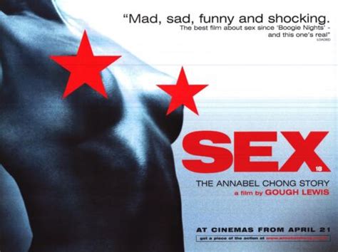 Movie Poster~sex The Annabel Chong Story 1999 30x40 British Quad