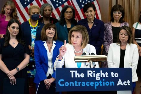 Democrats Push To Enshrine Contraception Same Sex Marriage Into