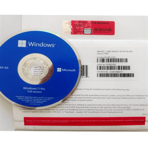 Microsoft Windows 11 Pro 64 Bit Dvd Box ₹149900