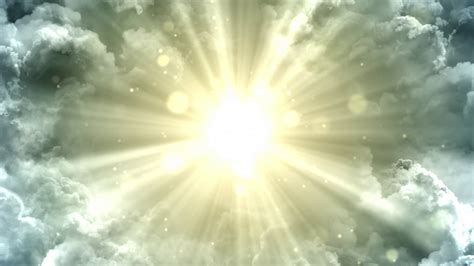 Blessing Lights of Heaven Motion Background - Storyblocks