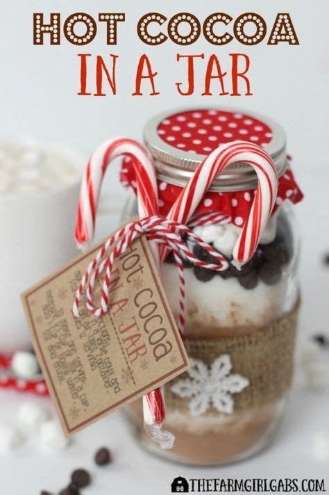 Hot Cocoa Mix In A Jar Recipe Hot Chocolate Ts Christmas Hot