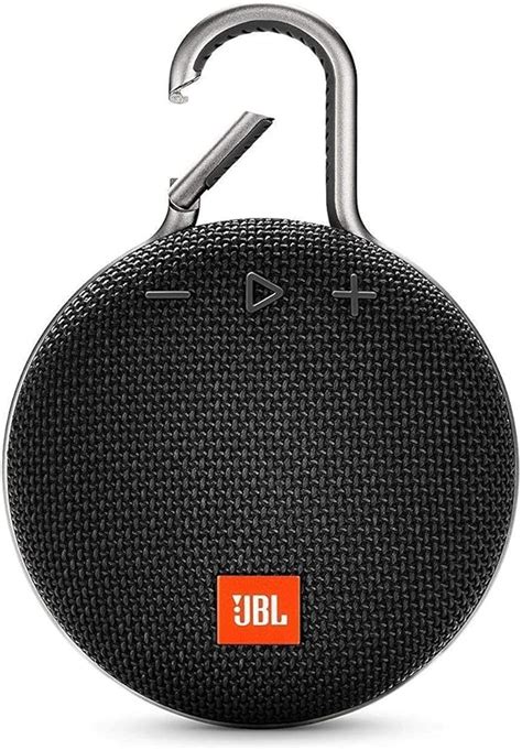 Jbl Clip 3 Waterproof Portable Bluetooth Speaker Black Portable