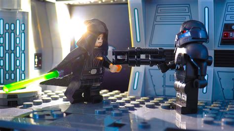 Lego Star Wars Dark Trooper Attack Review Youtube