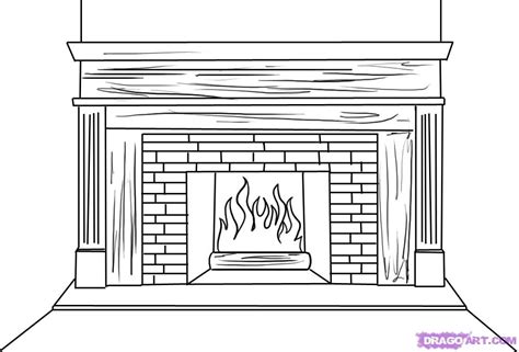 How To Draw A Fireplace Step By Step Stuff Pop Culture Free Online