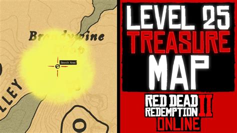 Red Dead Redemption 2 Online Level 25 Roanoke Treasure Map Rdr2