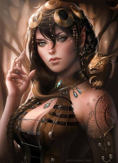 My Top Fantasy Artists Part Of A Simple Lotus Elfa Fantasy Art Women Fantasy Artist