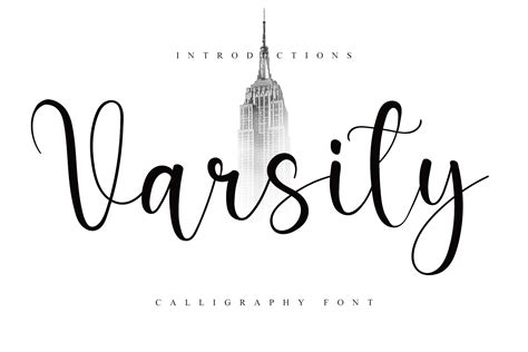 Varsity Font By Yanstudio · Creative Fabrica