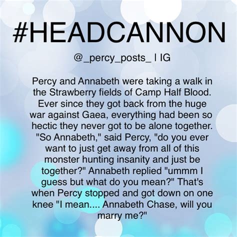 A Percy Jackson Headcanon Credit To Percy Posts On Instagram Percy