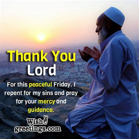 Friday Prayers And Blessings Wish Greetings