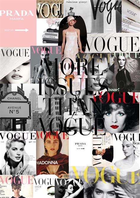 Vogue Magazine Wallpapers Wallpaper Cave