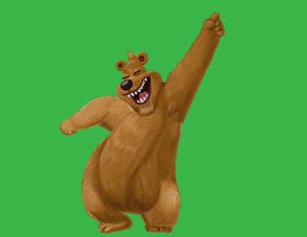 Dancing Bear Party By Bill Greenhead Find Share On Giphy
