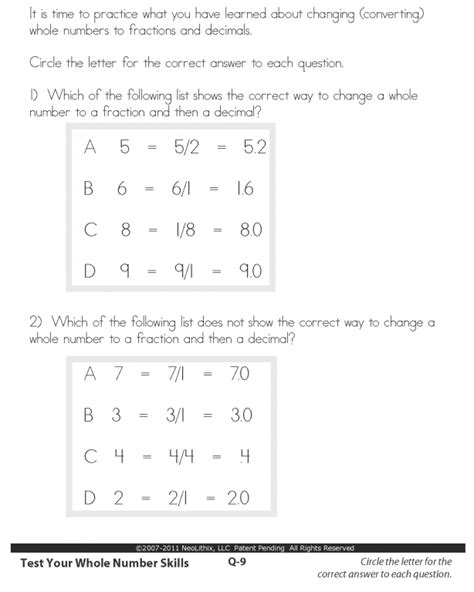6th Grade Math Worksheets Rational Numbers