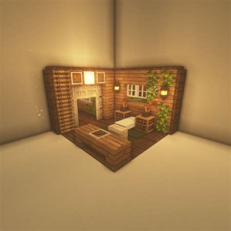 Minecraft Living Room Ideas Cottagecore Humble Lil Home Uploaded By