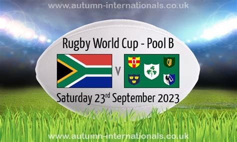 South Africa 8 13 Ireland Rugby World Cup 23 Sep 2023