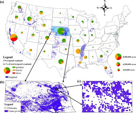 A Spatial Distribution Of Irrigated Croplands At 30 M Resolution Of