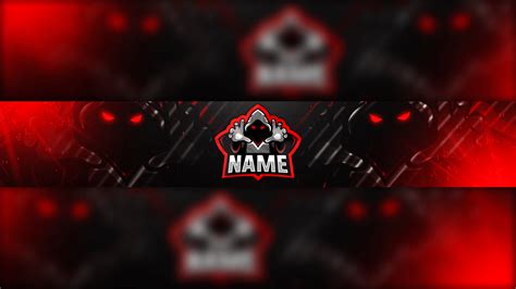 67 Terbaru Red Gaming Banner Banner Template