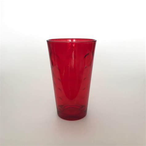 Colored Pint Glass With Inside Pattern 16oz 453ml Its Glassware Specialist