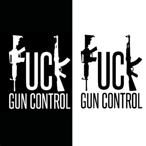 Buy Black 3d Funny Waterproof Gun Control