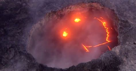 Volcano In Hawaii Erupts Into A Smile And Heres The Science Behind It