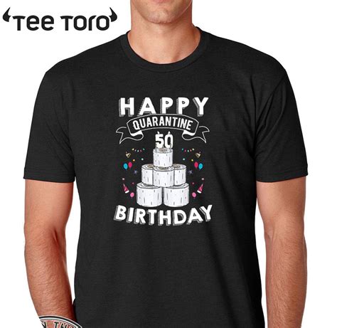 50th Birthday Social Distancing Shirt Happy Quarantine Birthday 50 Years Old T Shirt