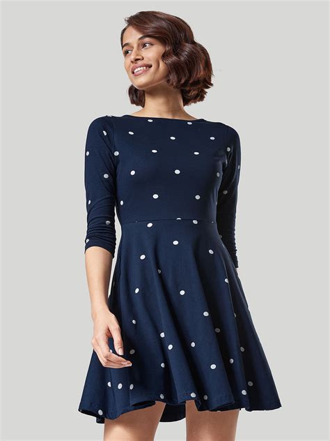 Buy Polka Dot Skater Dress Online