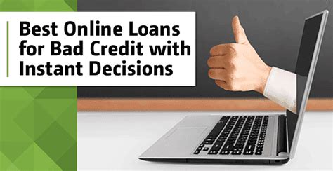 Best Bad Credit Loans With Instant Decision In 2024