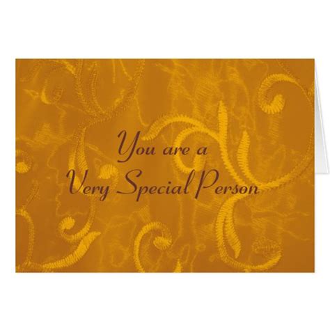 Special Person Card Zazzle