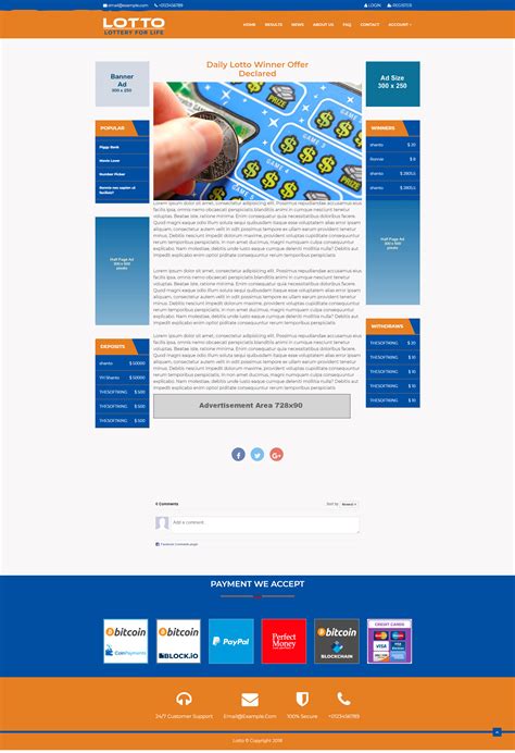 Lotto - Live Online Lottery System by IdealBrothers | Online lottery, Lottery, Lotto lottery
